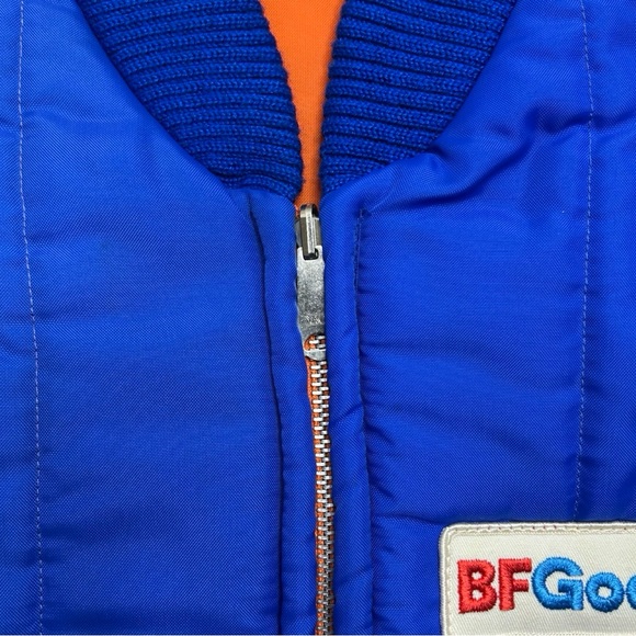 Vintage BFGoodrich Zip-Up Mechanic Vest - Size Small - Picture 4 of 9